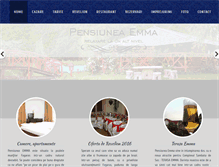 Tablet Screenshot of pensiuneaemma.ro